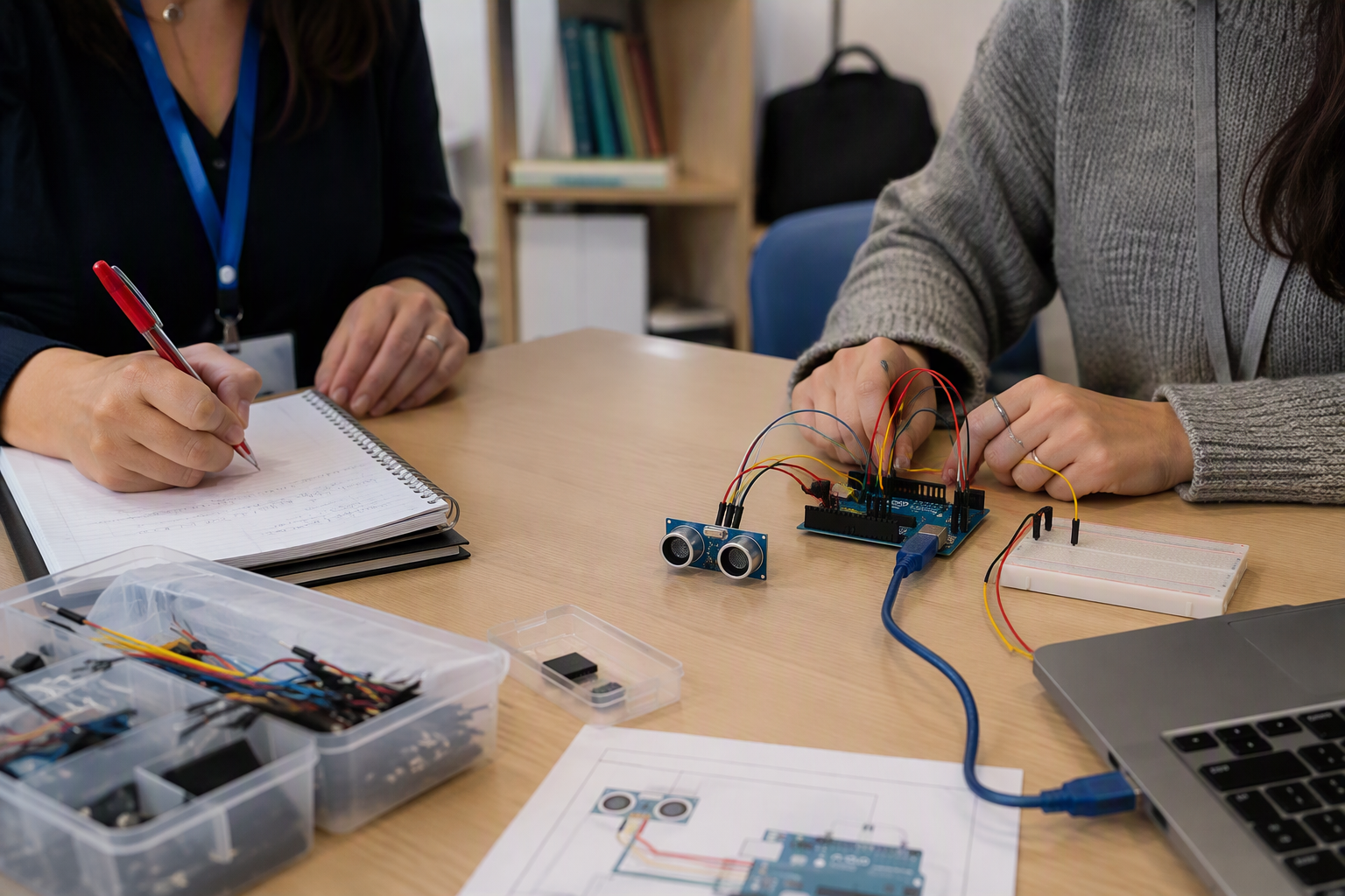 Escola de Rio Tinto coloca sensor de ultrassom ao serviço das aulas de Física e Química